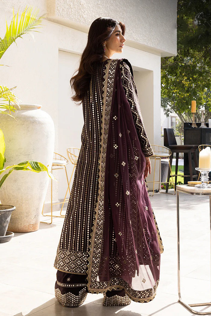 AJJH-01 Embroidered Raw Silk 3 Pcs