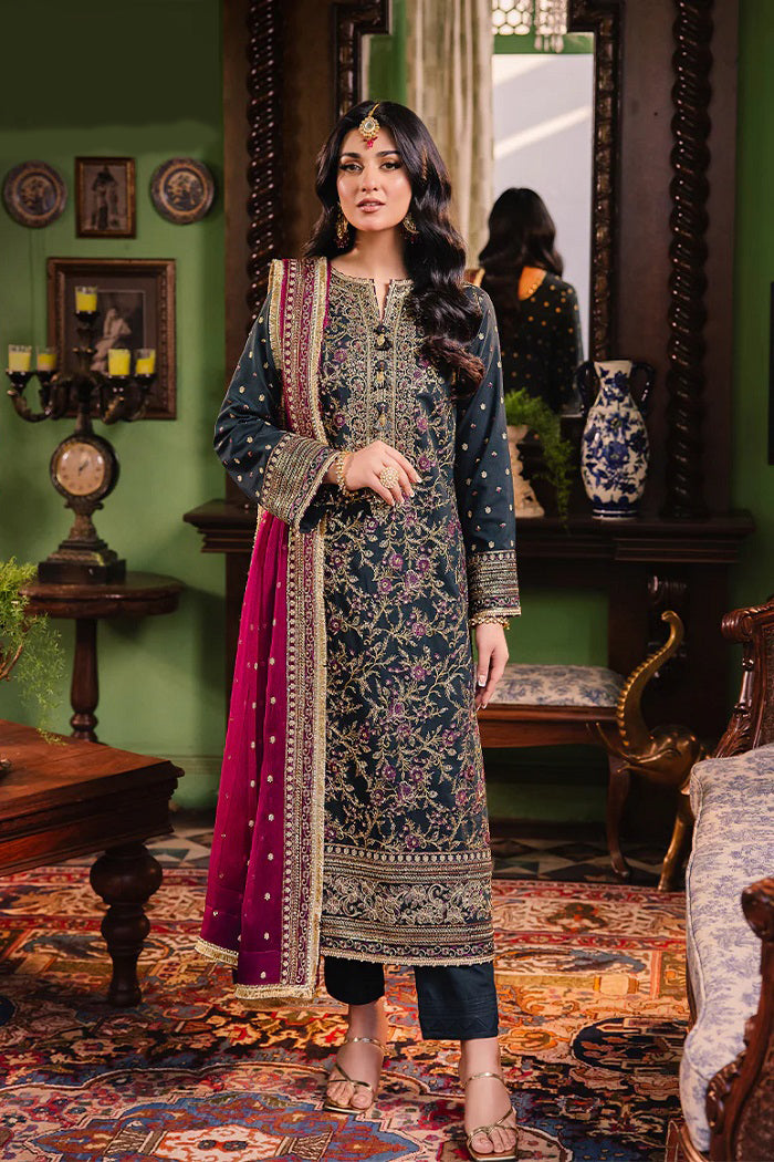 AJLP-01 Embroidered Twisted Lawn 3pcs