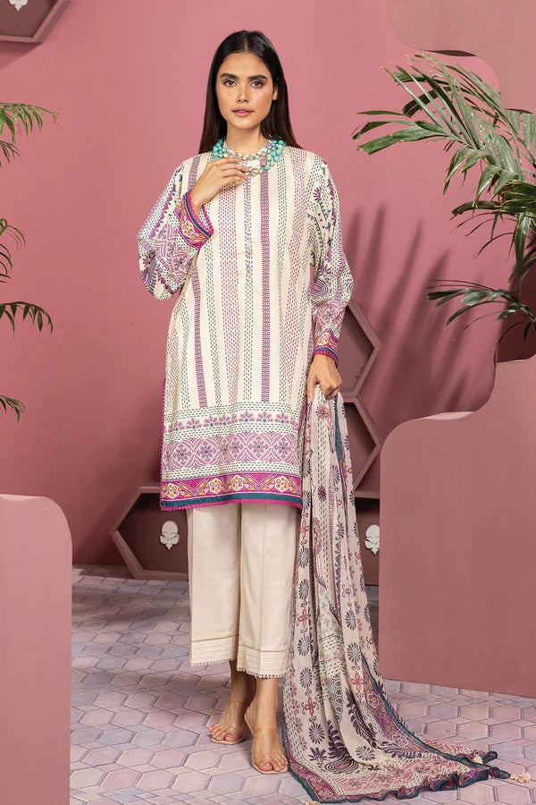  CREAM Khaadi - ALA240157