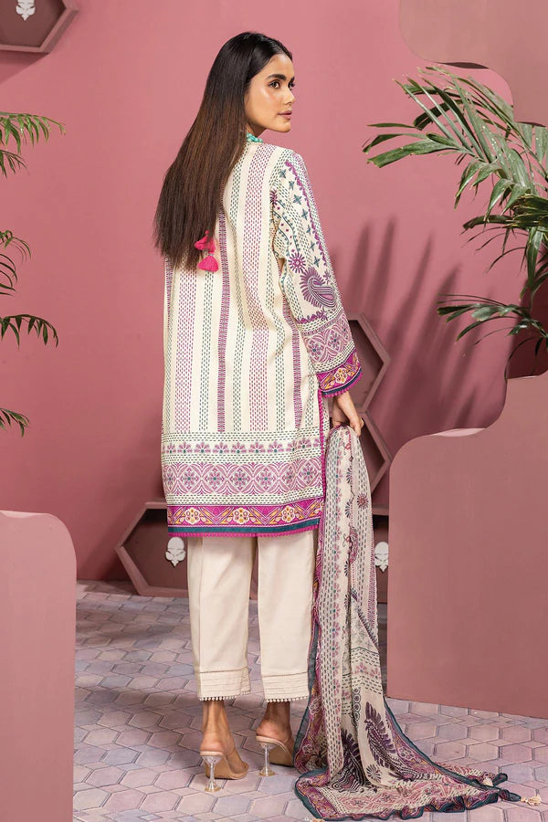  CREAM Khaadi - ALA240157