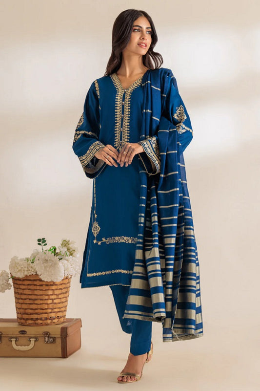 Blue-Cambric-3 Piece (SS6243P17)