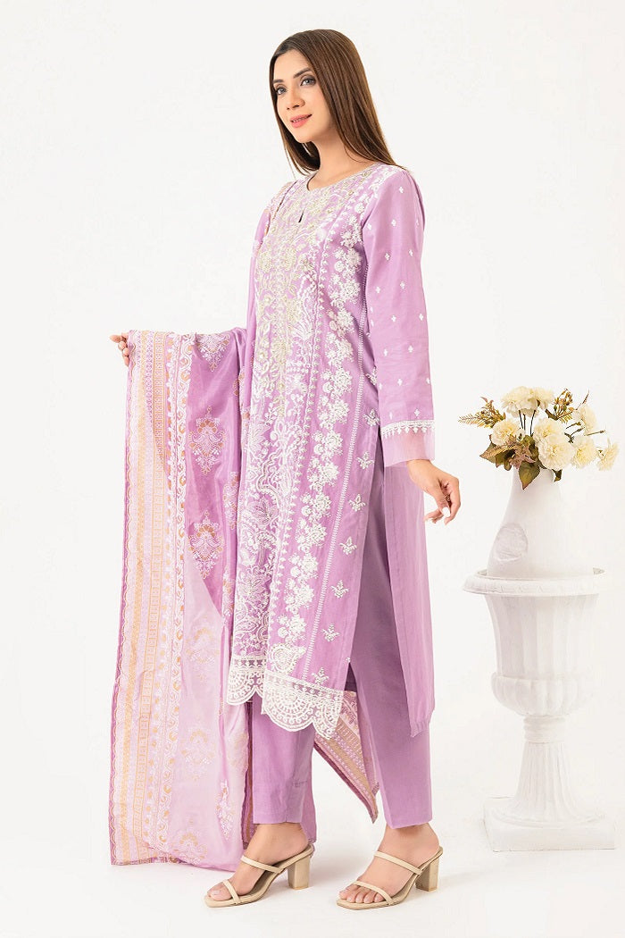 3 Piece Lawn Suit-Embroidered (P9687SU)