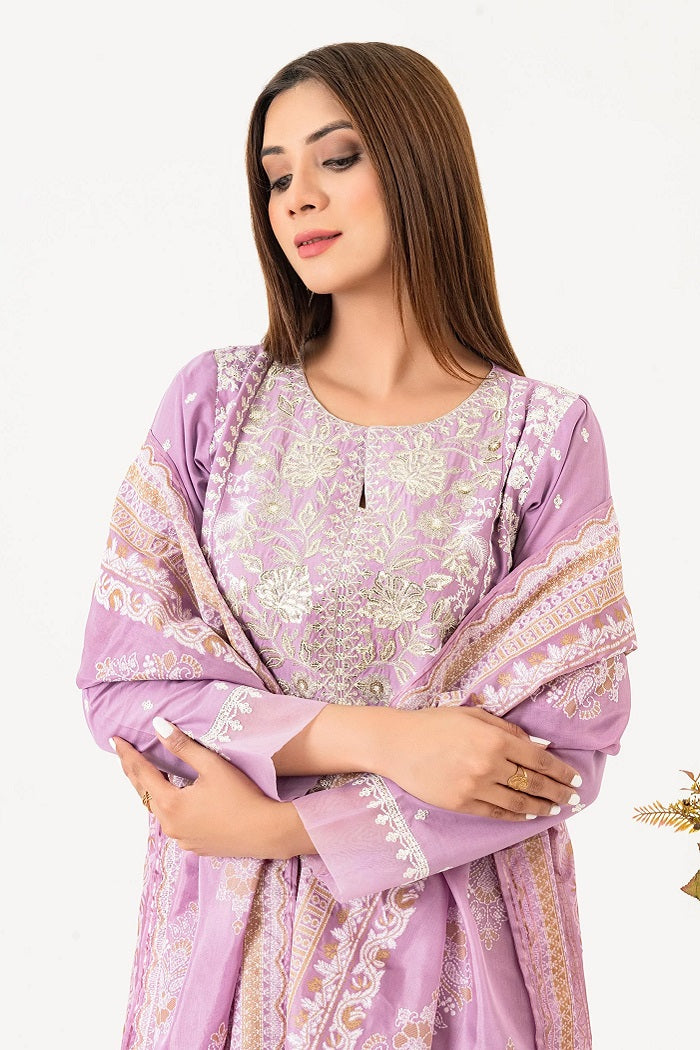 3 Piece Lawn Suit-Embroidered (P9687SU)