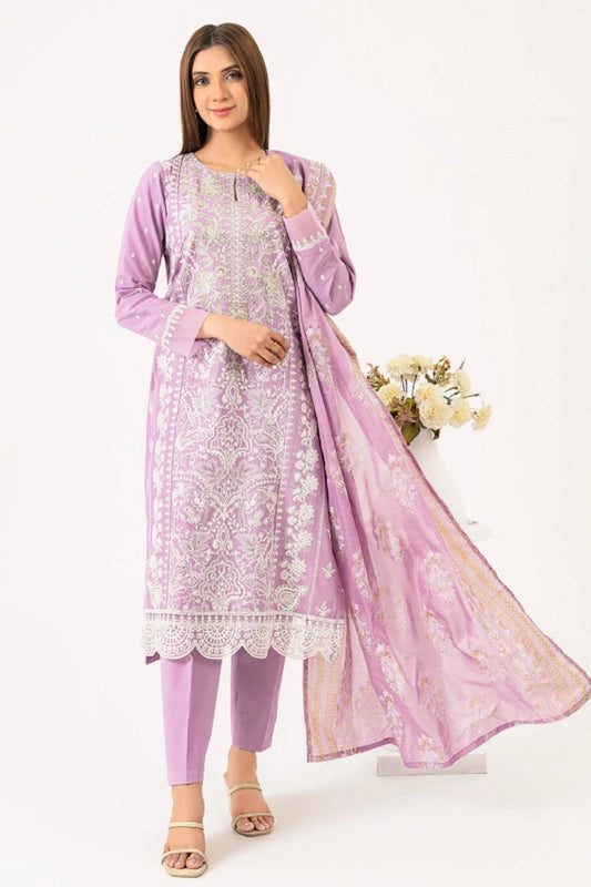 3 Piece Lawn Suit-Embroidered (P9687SU)