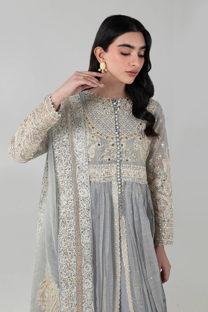 Grey Mesoori Sana Safinaz Dress