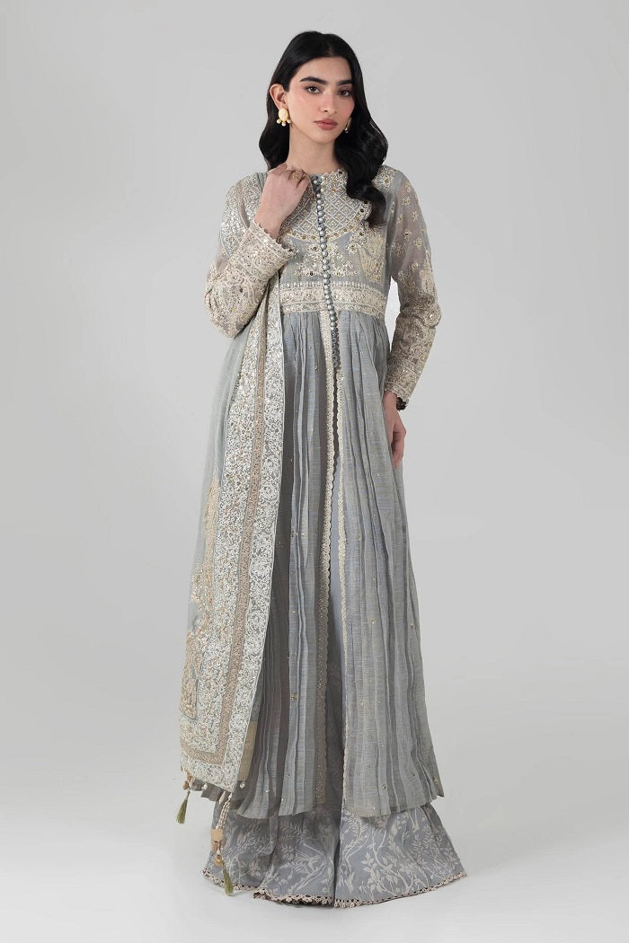 Grey Mesoori Sana Safinaz Dress