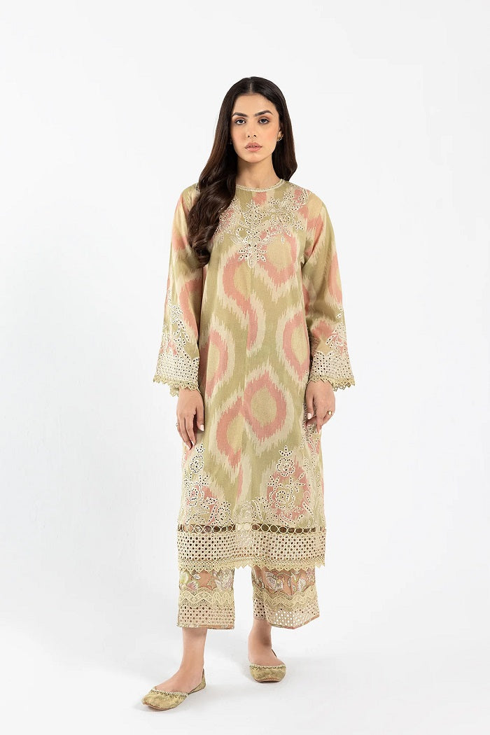 Swiss Lawn Embroidered Suit