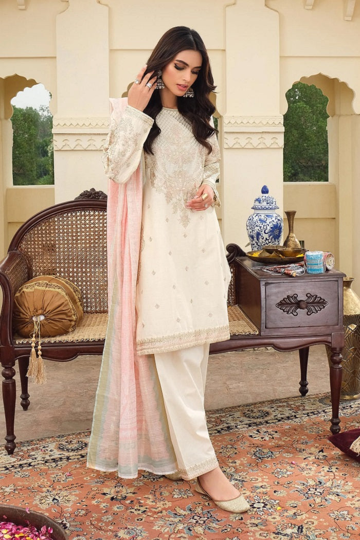 Zari Work Fancy Embroidered Suit