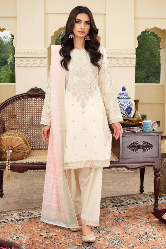 Zari Work Fancy Embroidered Suit